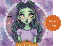 Magic Witch Tumbler Sublimation, Halloween Monster Tumbler Product Image 3