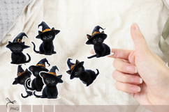 Halloween black cat Sublimation Product Image 3