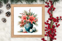 Tropical Christmas Clipart , Christmas PNG Product Image 3