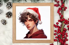 Christmas Male Clipart Men Sublimation, Christmas PNG Product Image 3