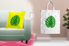 Tropical Monstera Leaf Embroidery Design File Product Image 3