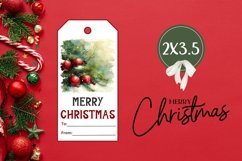 Christmas Village Gift Tags, Cozy Winter Gift Tag Designs Product Image 3