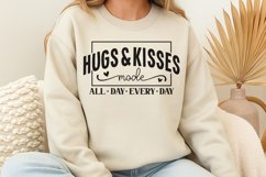 Hugs &amp; kisses mode all day every day SVG Product Image 3