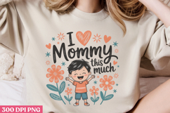 Floral Mama Mom Sublimation PNG Product Image 3