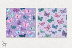 Butterflies digital paper, seamless pattern Product Image 3