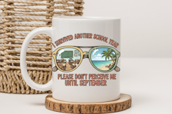 Survived Another School Year PNG, Teacher Summer Sublimation Product Image 3