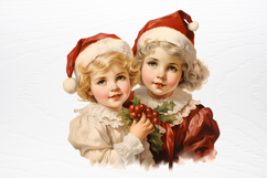 Vintage Christmas Collection Sublimation PNG Product Image 3