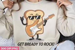 Get Bready to Rock PNG, Funny Puns Sublimation PNG Product Image 3