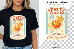 Spritz Season PNG Sublimation | Aperol Cocktail Summer Product Image 3