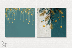 Christmas digital paper, background clipart Product Image 3