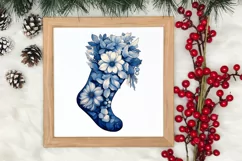 Cozy Christmas Knitting Clipart, Christmas PNG Product Image 3