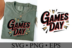 Games Day Svg | Sport Svg | Shirt Svg Product Image 1