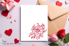 Rose Flower SVG Product Image 3