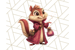Forest Alchemist Animals Clipart PNG, Fall Animal Png Product Image 3