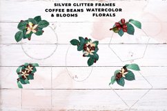 Watercolor Silver Glitter Frame Product Image 3