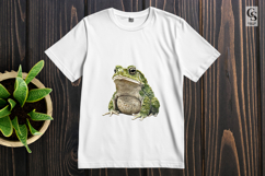 Watercolor Toad Illustration Clipart Sublimation PNG Product Image 2