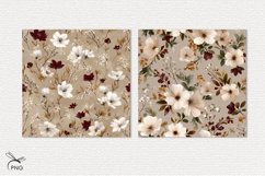 Floral digital paper, seamless pattern Product Image 3