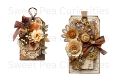 Tags, Label, Ephemera, PNG, Junk Journal, clipart Product Image 3