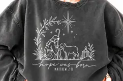 Greatest Gift of All Nativity PNG, Matthew 2:11 Christian Ch Product Image 3