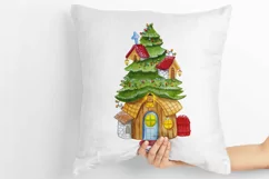 Gnome 's Christmas House, Gnome's New Year's House PNG Product Image 3