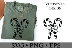 Christmas Candy Cane Svg | Christmas svg | Shirt Svg Product Image 1