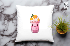 Cute Kawaii Dessert Clipart Sublimation PNG Product Image 3