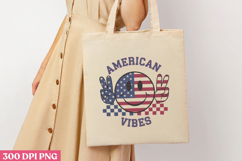American Vibes PNG, Memorial Day Sublimation PNG Product Image 3