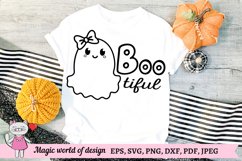 Halloween Boo - tiful SVG Cut Files Design for BABY Shirt Product Image 2