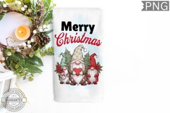Merry Christmas Kitchen Towel - Christmas Towel Design Product Image 1