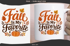 Autumn phrase png design for T-shirts Product Image 2