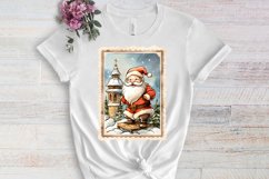 Christmas Postage Stamps Sublimation Clipart, Product Image 3