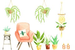Bohemian Interior, Watercolor Home Decor Set Product Image 3