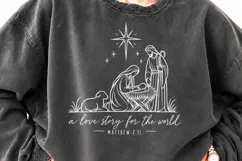 Greatest Gift of All Nativity PNG, Matthew 2:11 Christian Ch Product Image 3