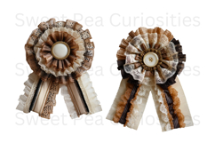 Bows, Ribbon, Lace , Clipart, Ephemera, PNG, Junk Journal Product Image 3