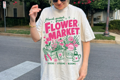 Flower Market PNG, Coquette Preppy Floral Shop Garden Girl Product Image 3