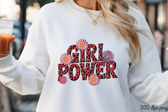GIRL POWER PNG, Girl Power sublimation PNG Product Image 3