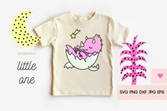 Baby Dinosaur SVG - Dinosaur PNG, Cute Dinosaur Svg Product Image 3