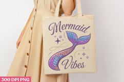 Mermaid vibes PNG ,Mermaid Sublimation PNG Product Image 3
