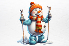 Funny Snowman Sublimation PNG Product Image 3