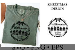 Willkommen in Unserem Zuhause Svg | Christmas | Shirt Svg Product Image 3