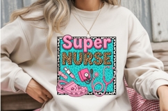 Super Nurse Sublimation PNG Product Image 3