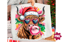 Preppy Santa Clause Png, Merry Christmas Product Image 1