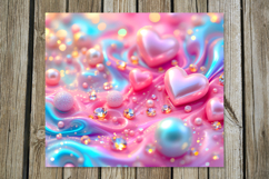 Love Pearls | 4 valentine Skinny tumbler sublimation designs Product Image 3