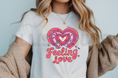 Feeling love Sublimation PNG, Love quotes PNG Product Image 3