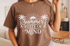 Summer State Of Mind Svg, Summer Vibes Svg, Beach Svg. Product Image 4