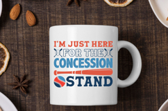 I'm Just Here for the Concession Stand SVG Product Image 3