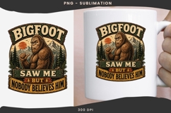 Big foot png design for T-shirts Product Image 3