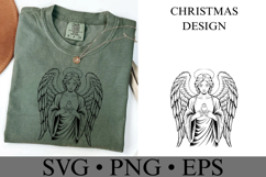 Christmas Angel Svg | Christmas svg | Shirt Svg Product Image 3