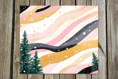 Christmas Milky Way | 4 Sublimation Skinny Tumbler Designs Product Image 3