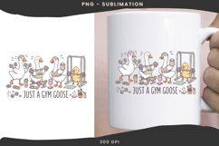 Gym geese png design for T-shirts Product Image 3